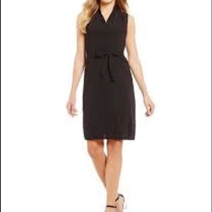 NWT Mika Mindel belted silky dress